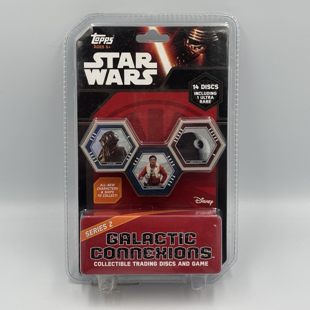 Topps Disney Star Wars Galactic Connexions Collectible Trading Discs Ultra Rare